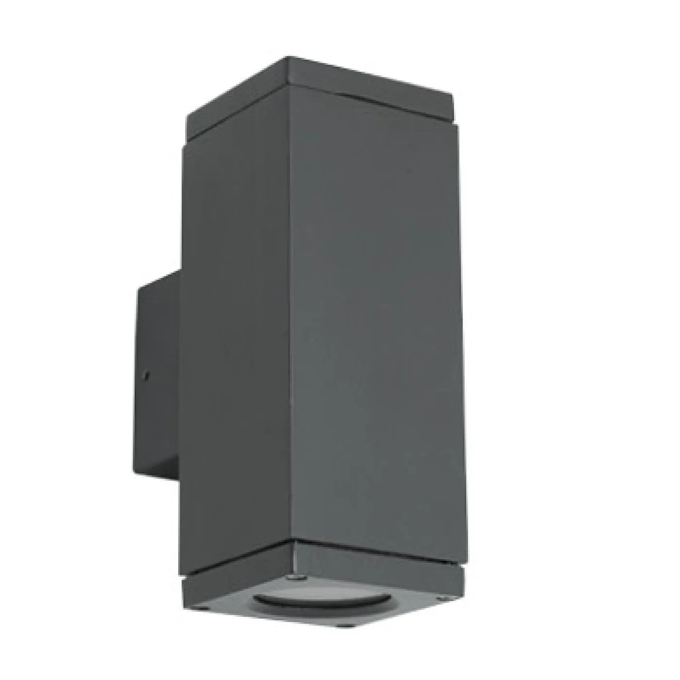 10881-2 square - 2xGU-10 Narrow Beam Outdoor wall Lights