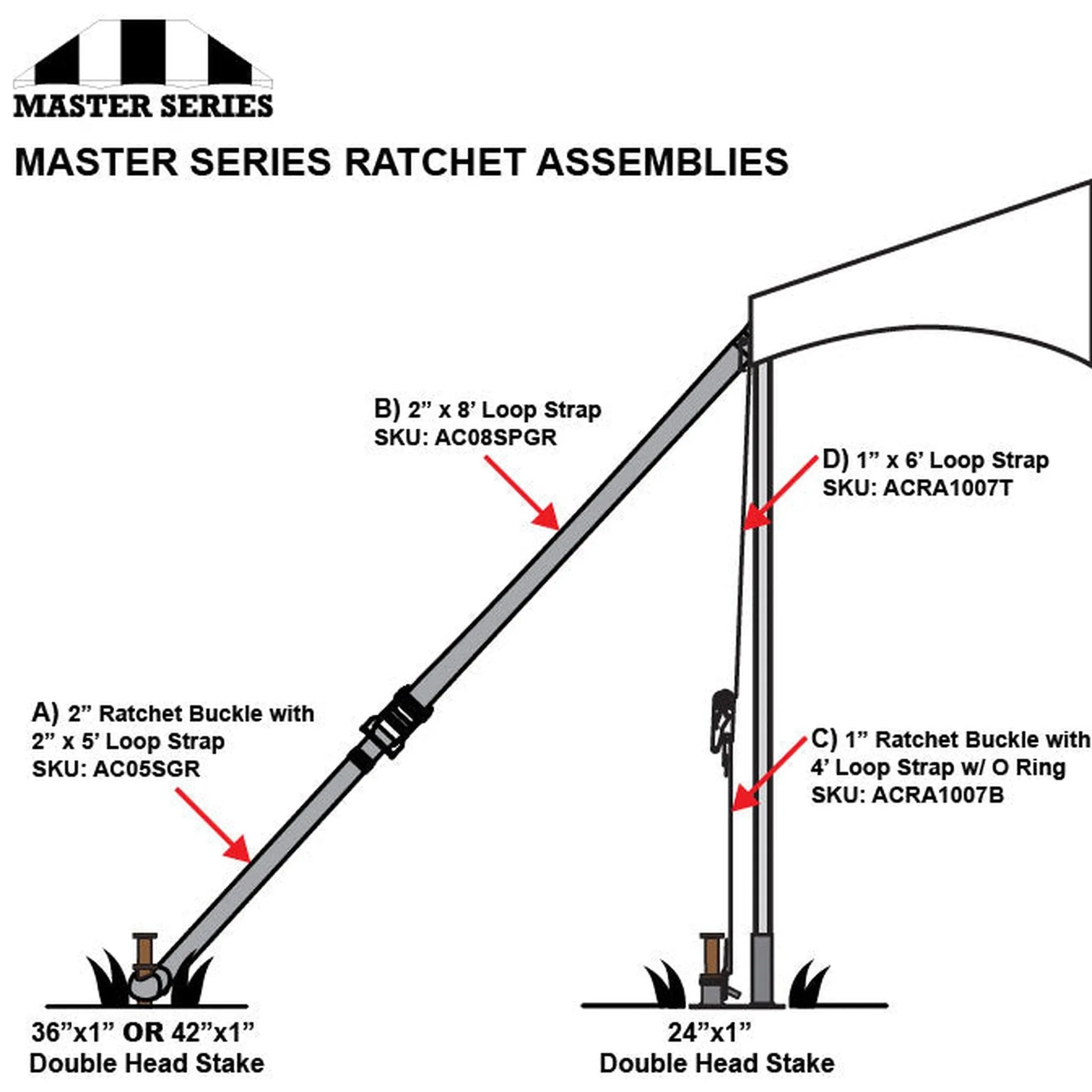 10x30 Master Series Frame Tent