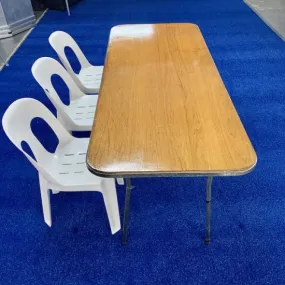 1.8m Wooden Trestle Table Hire