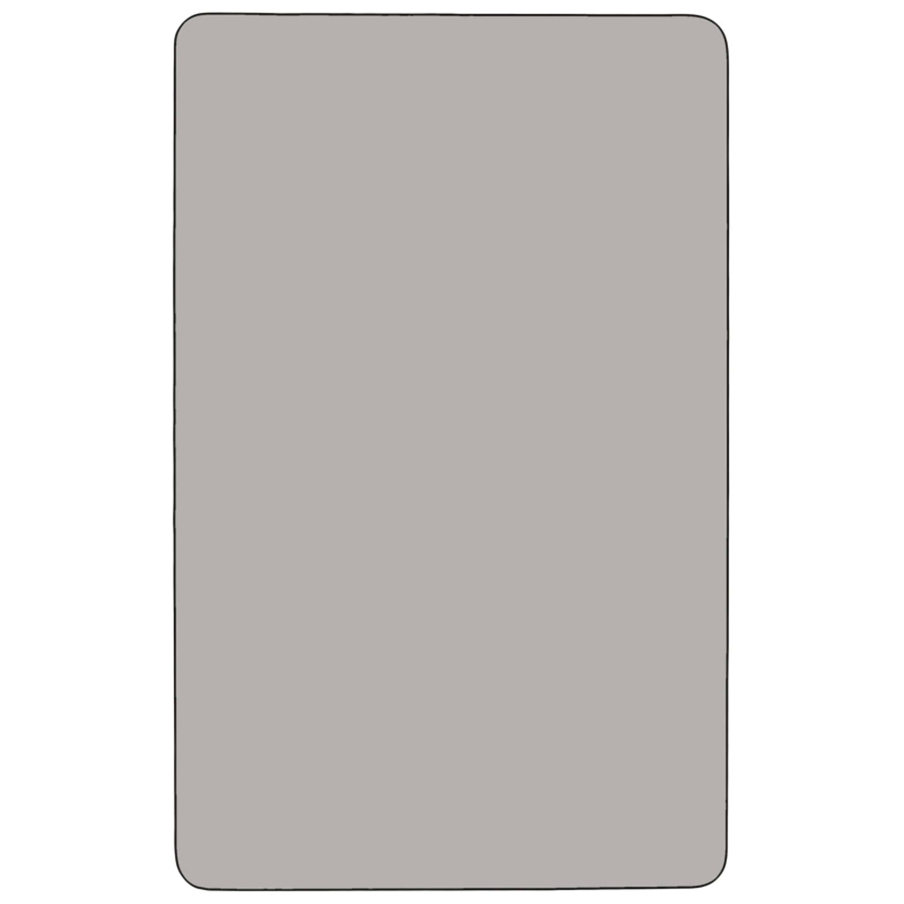 24x60 REC Grey Activity Table XU-A2460-REC-GY-H-A-GG