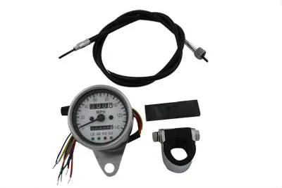 39-0550 - Mini 60mm Speedometer with 2:1 Ratio