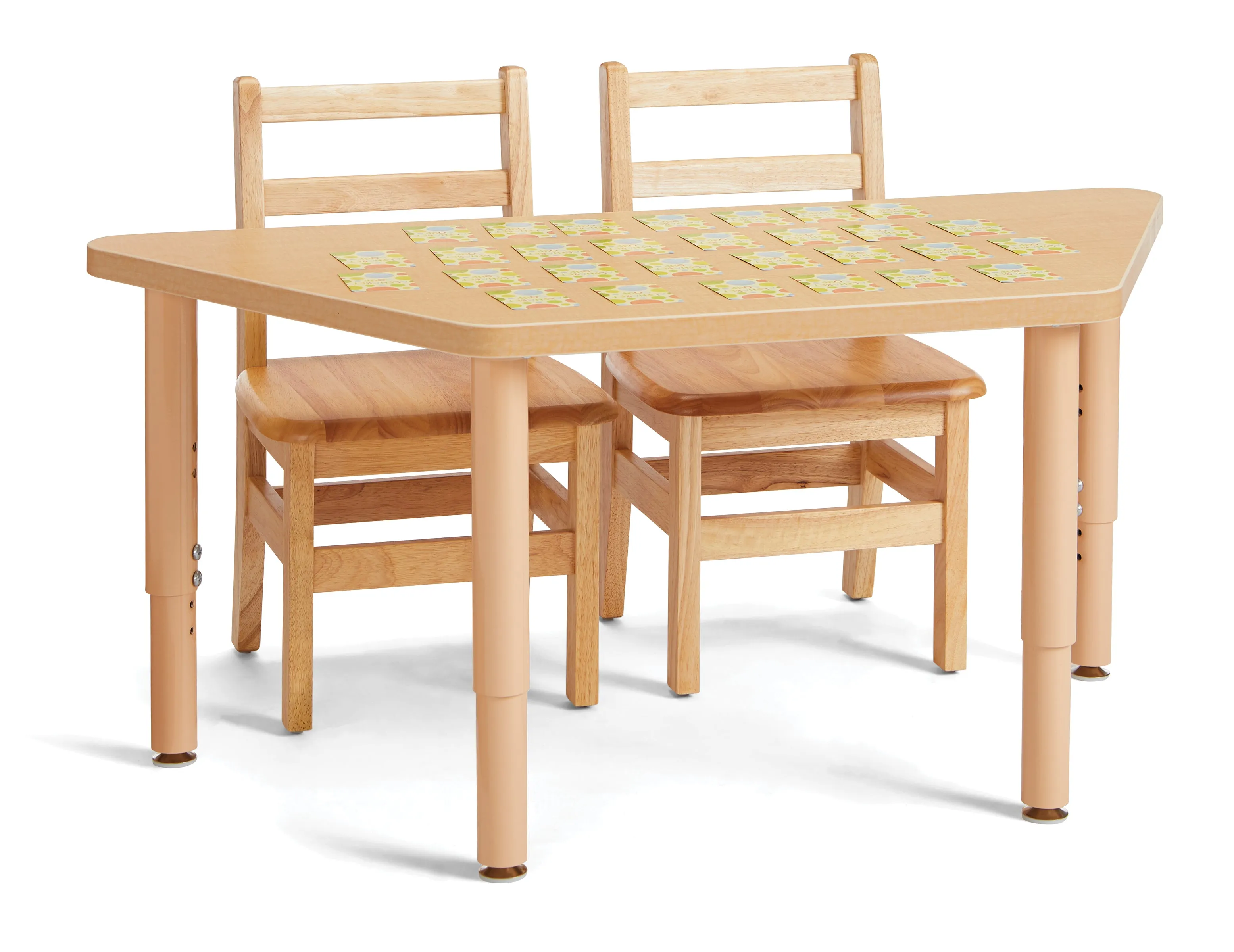 #47625 Jonti-Craft Purpose  Trapezoid Table - 21" x 45"