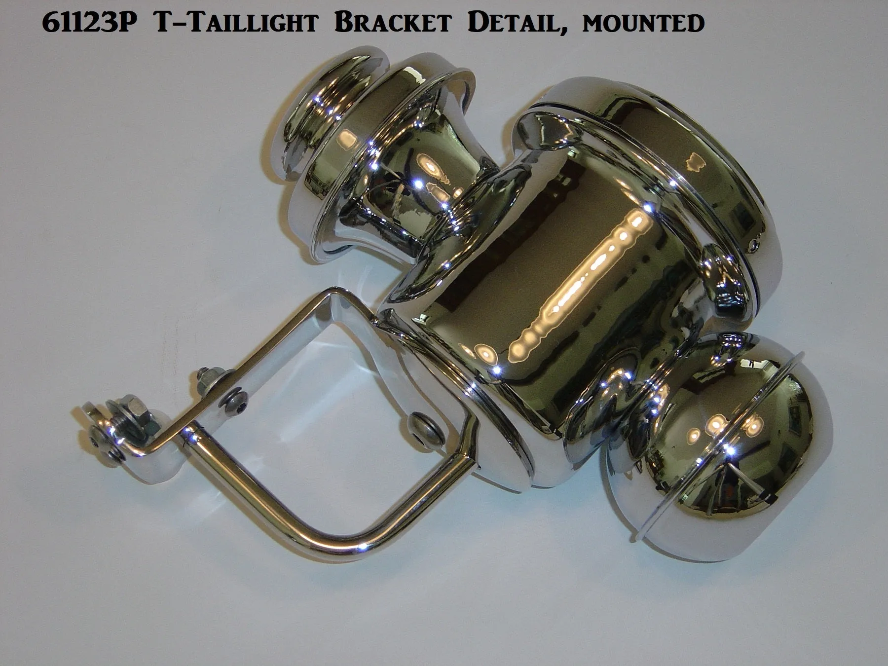 61123 T-Taillight Brackets, S/S, for Lantern Style Lights