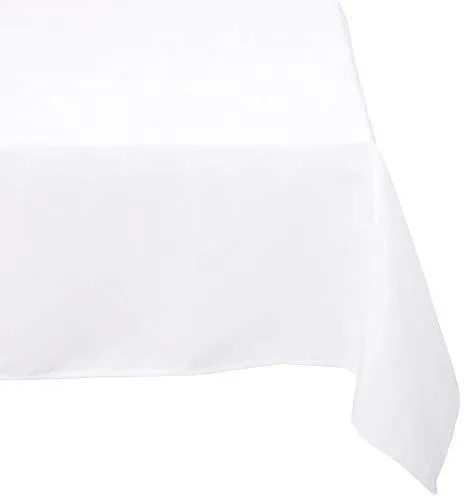 ABCCANOPY 6 FT Rectangle Tablecloth Table Cover for Rectangular Tables in Washable Polyester-Great for Buffet Table Parties Holiday Dinner, Wedding & More Navy Blue