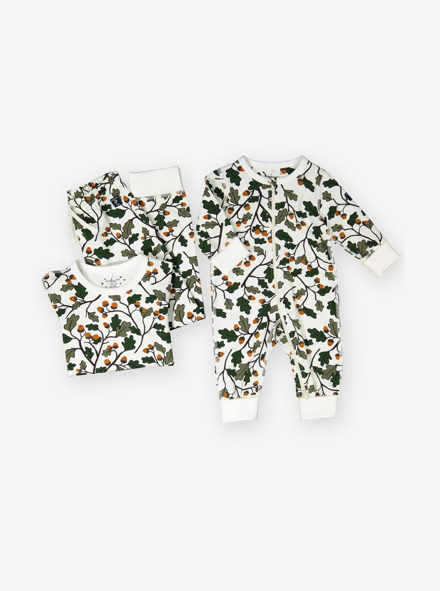 Acorn Print Onesie Pyjamas