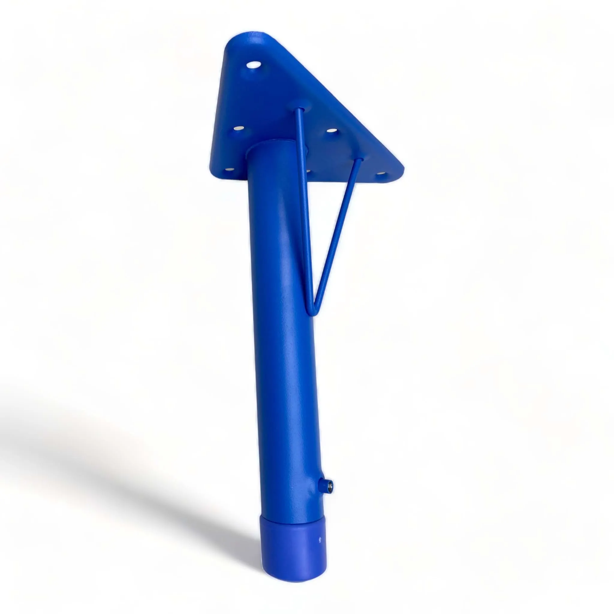 Adjustable Flower Shaped Magnolia Table Blue 50-70cm