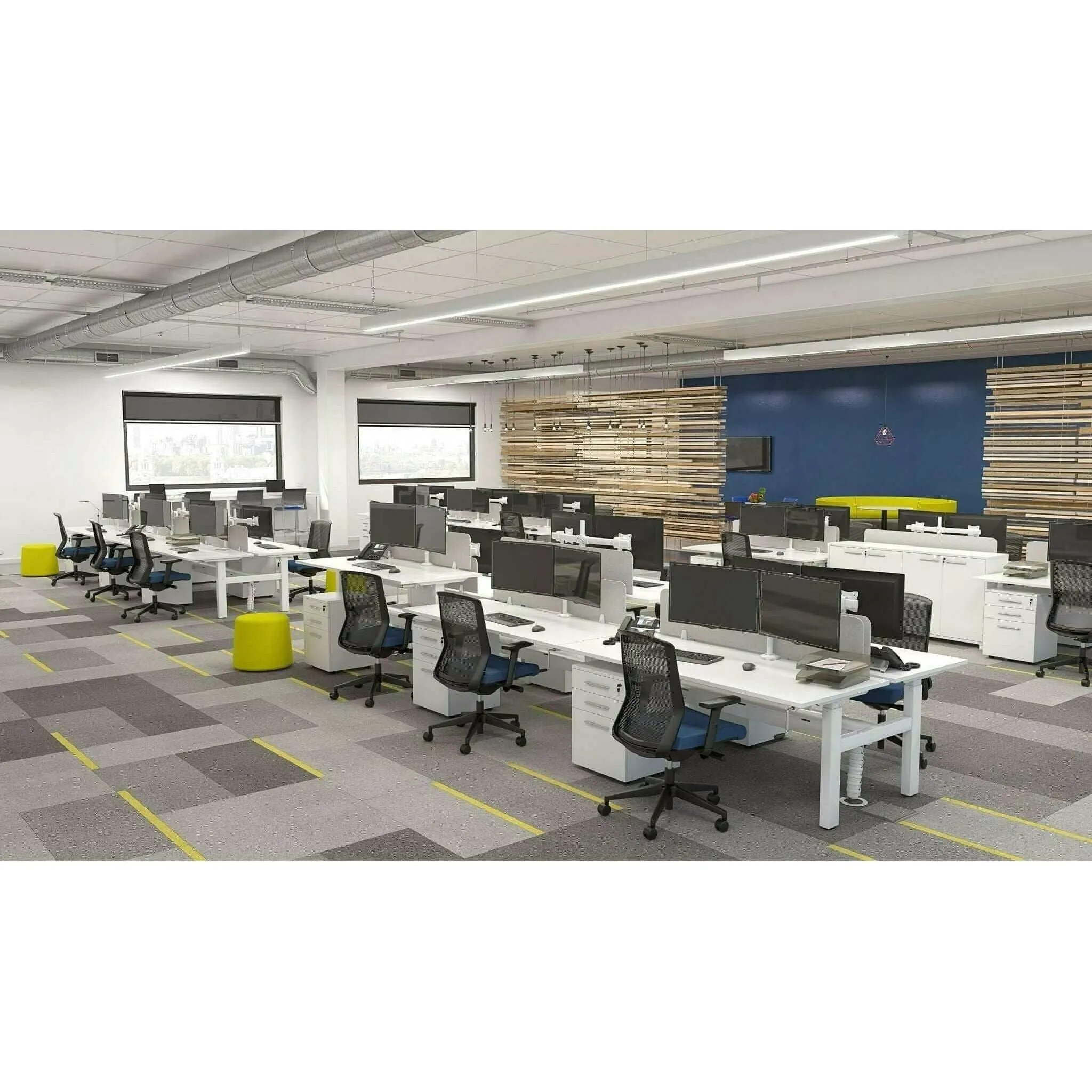 Agile Straightline Fixed Desk
