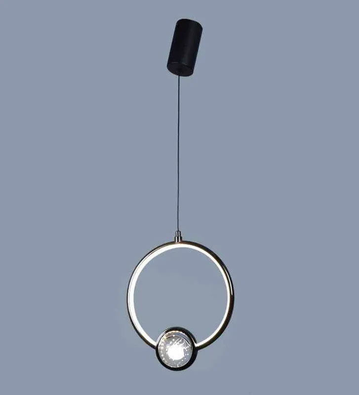 Auralis Black Iron Hanging Light  | Inbuilt LED |  | Eliante by Jainsons Lights