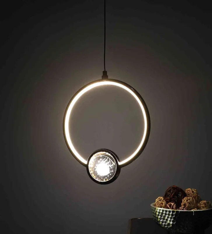 Auralis Black Iron Hanging Light  | Inbuilt LED |  | Eliante by Jainsons Lights