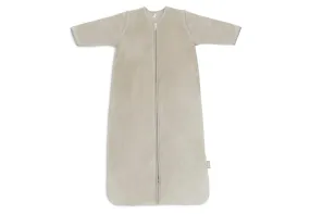 Baby Sleeping Bag with Removable Sleeves 110cm Velvet - Olive Green