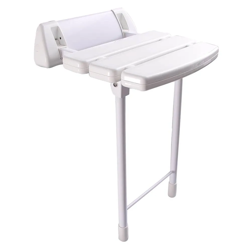 Barclay 6193-WH 14 Wall Mount Slatted Folding  - White
