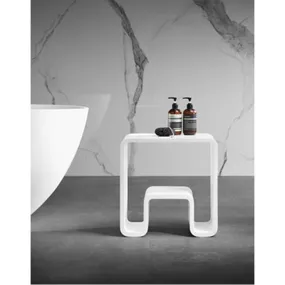 Barclay 6218 Resin Shower Stool Rectangular