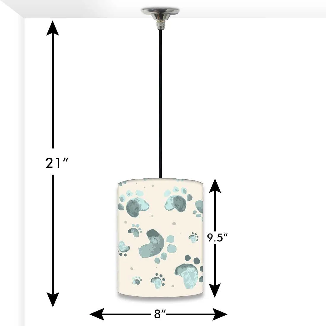 Bedroom Hanging Pendant Lamp - Paw