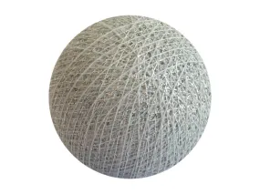 Bindi Cotton Ball Lantern Silver