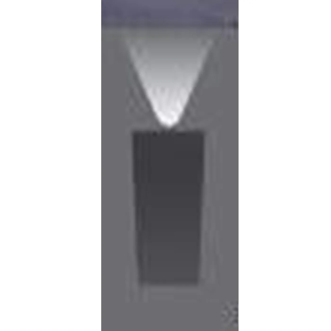 BLAZE LFWL038- 3.5W-B IP-65 3.5W Narrow Beam Outdoor wall Lights