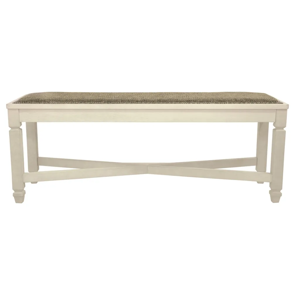 Bolanburg French Country Upholstered Dining Room Bench