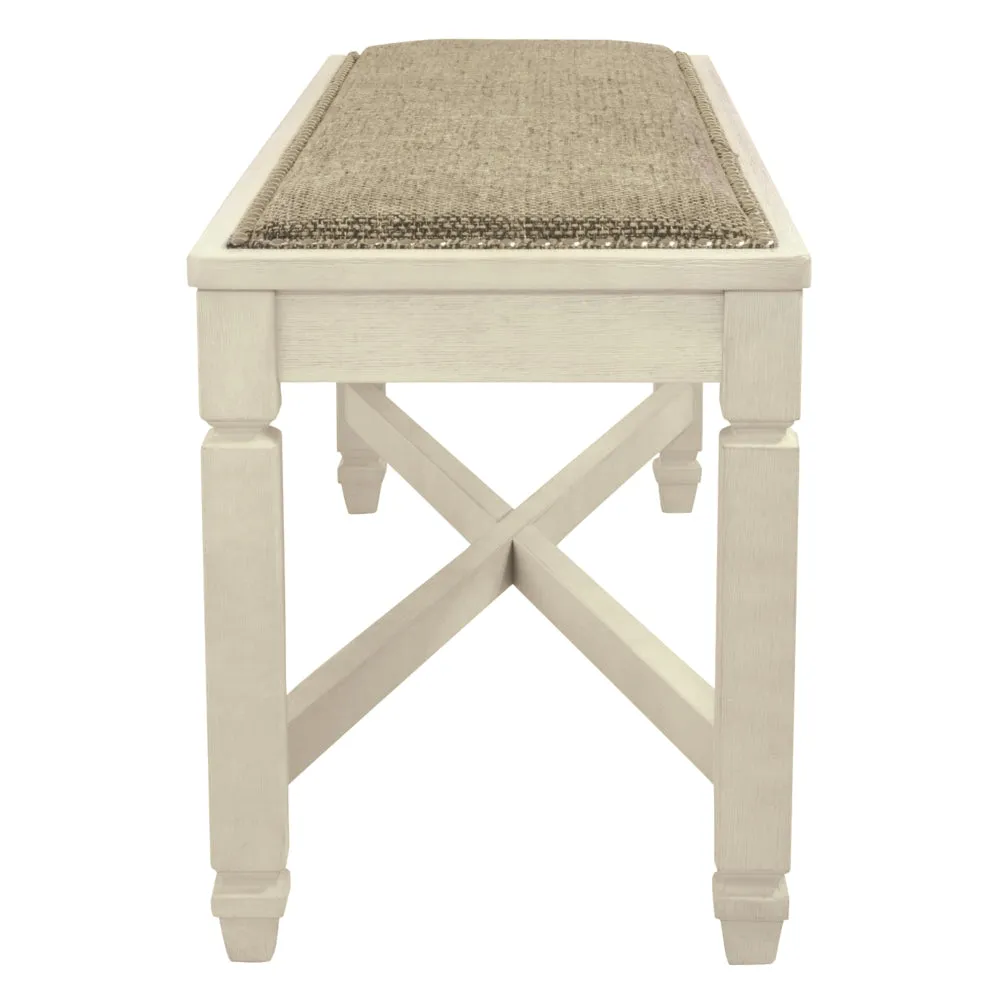 Bolanburg French Country Upholstered Dining Room Bench