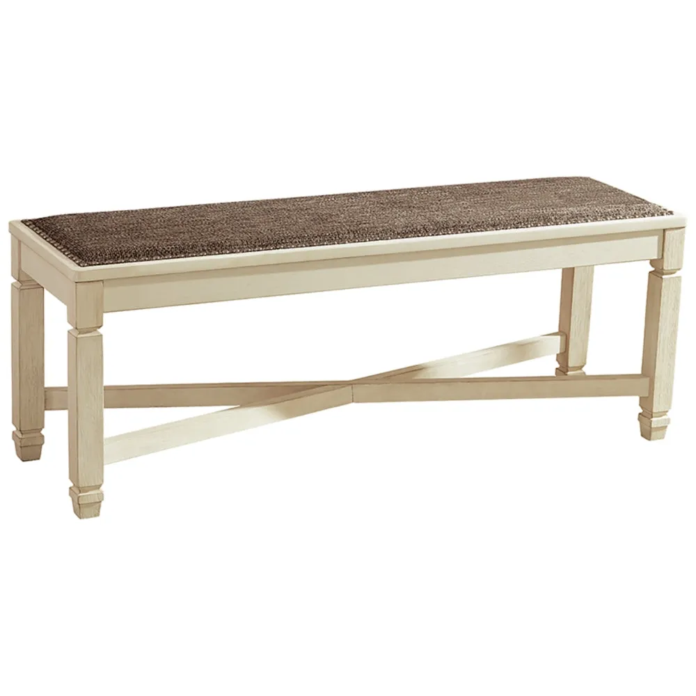 Bolanburg French Country Upholstered Dining Room Bench