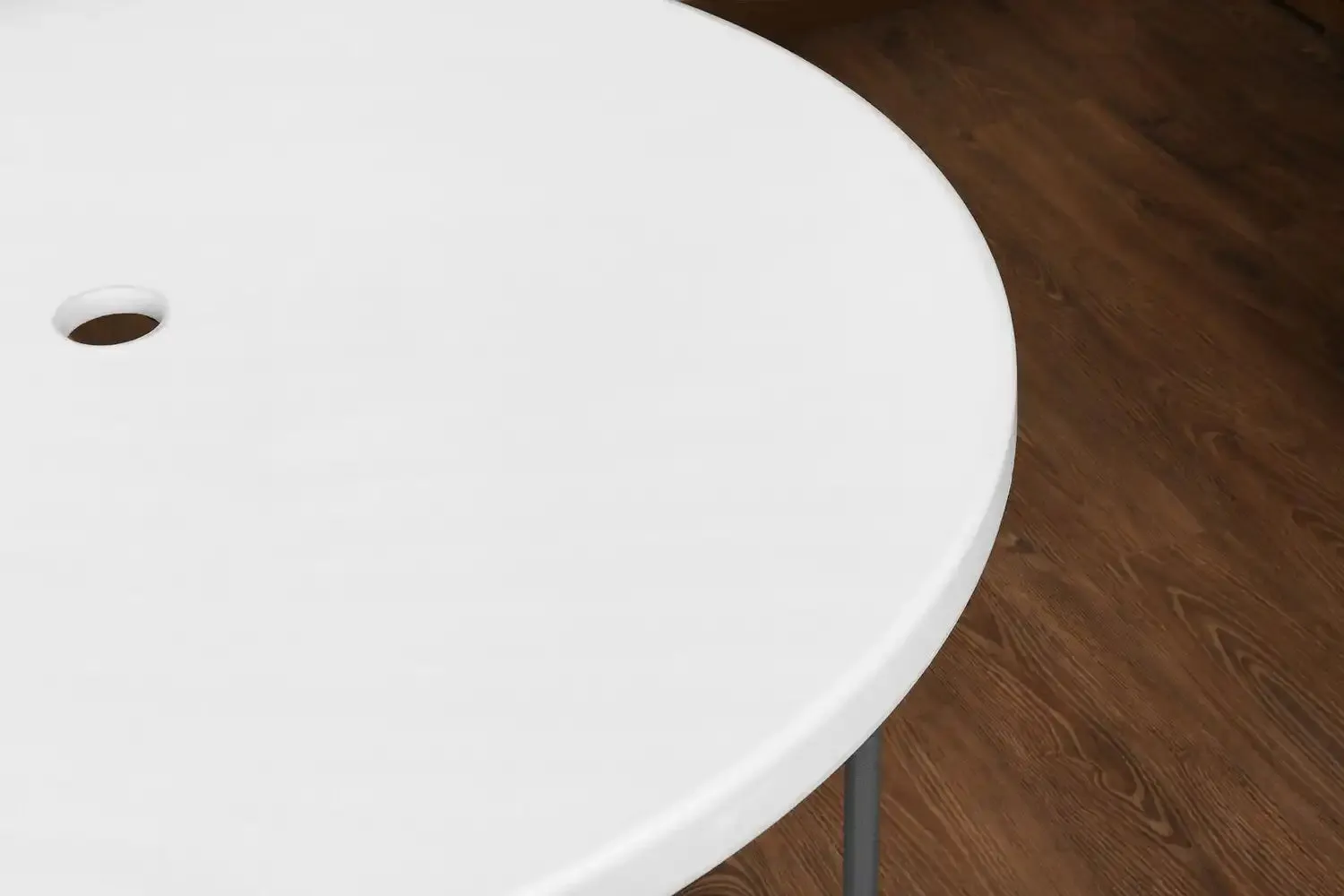 C 110 White - Round Table 110 cm
