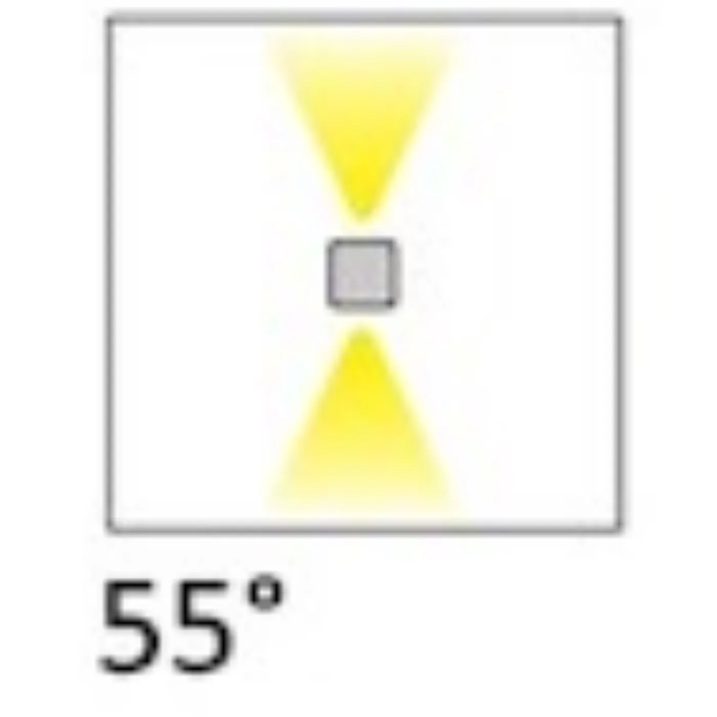 CH-3321 Cube 4w Square Narrow Beam Outdoor wall Lights