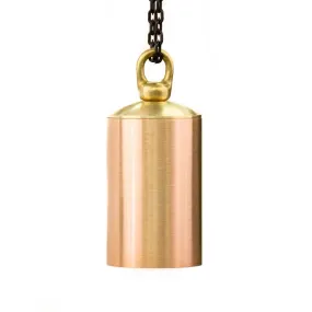 CopperMoon CM.610 12V Copper & Brass Round Hanging Pendant Light