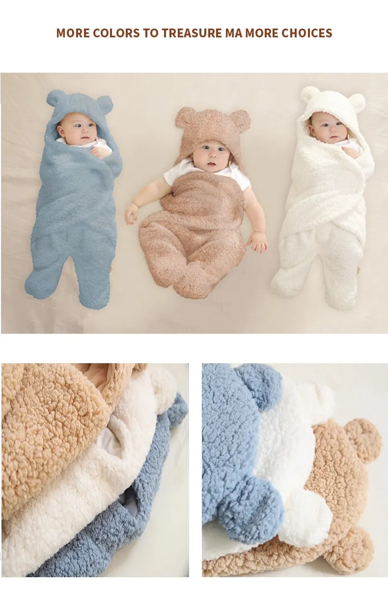 Cozy Swaddle Sleeping Bags warm wearable Infant