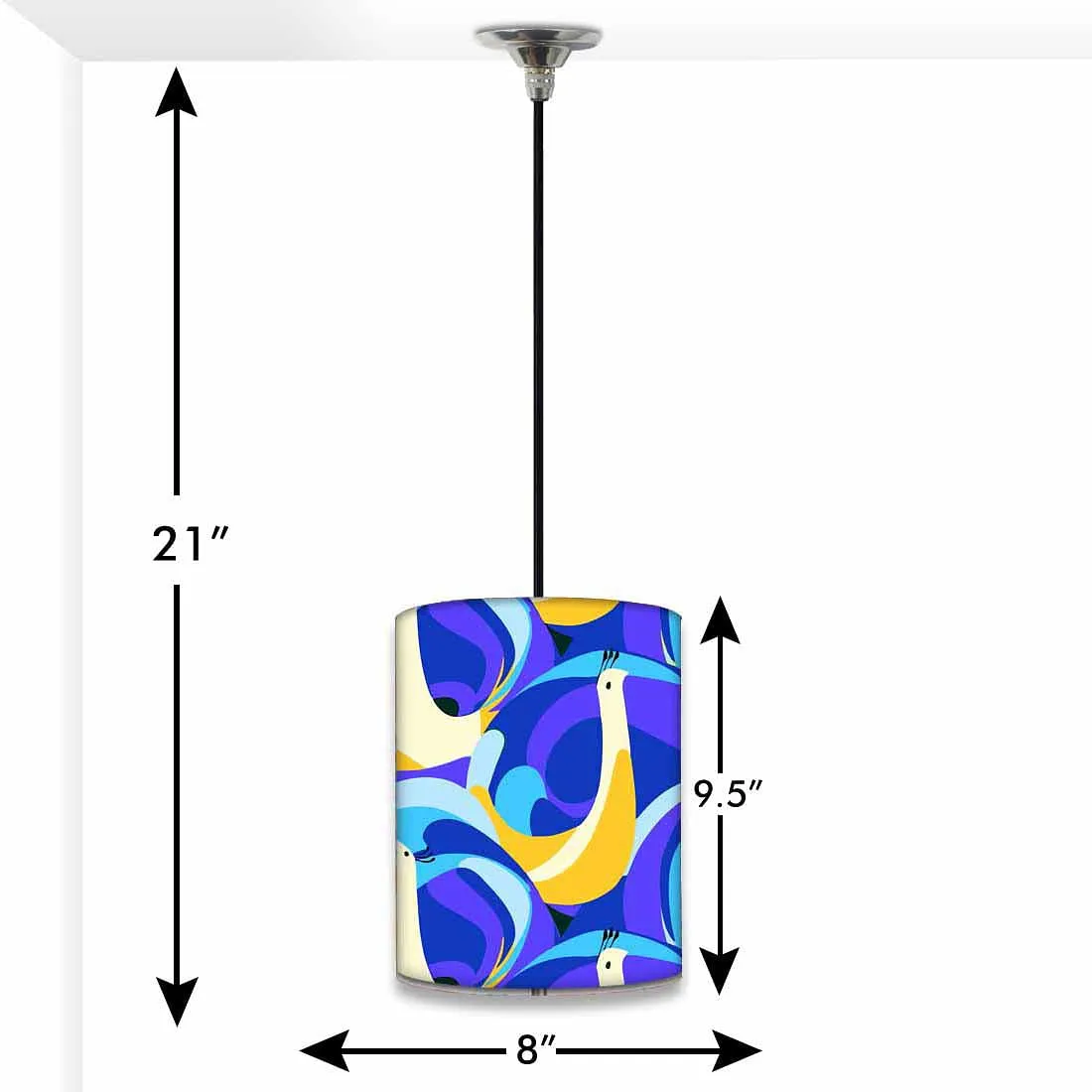 Cute Bedside Hanging Pendant Lamp - Swan Lake
