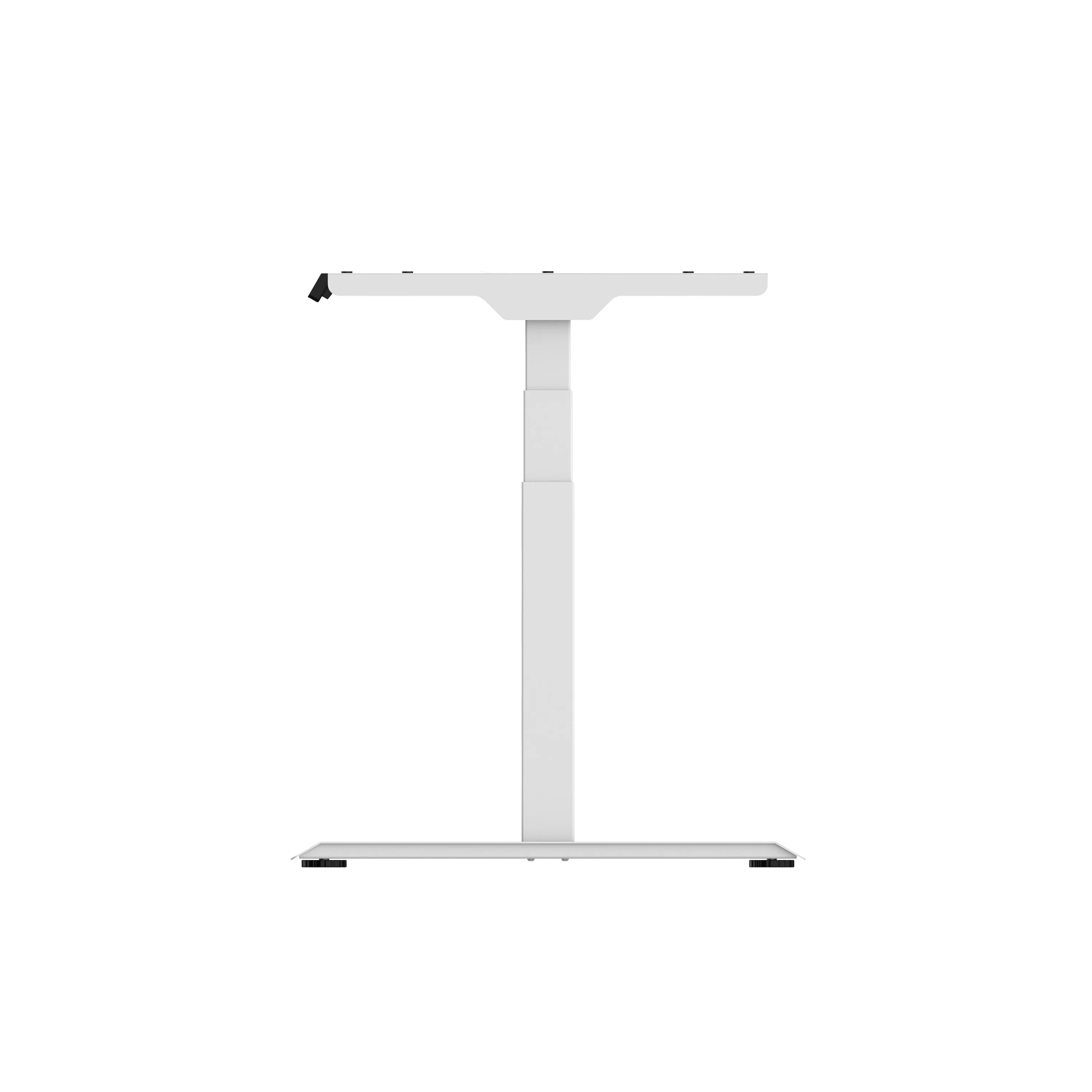 DUAL-MOTOR HEIGHT-ADJUSTABLE TABLE WHITE FRAME