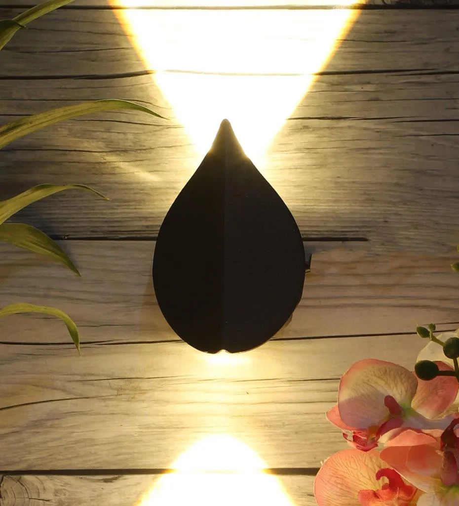 ELIANTE Grey Aluminium Outdoor Wall Light - 1019- 6W -Pepal