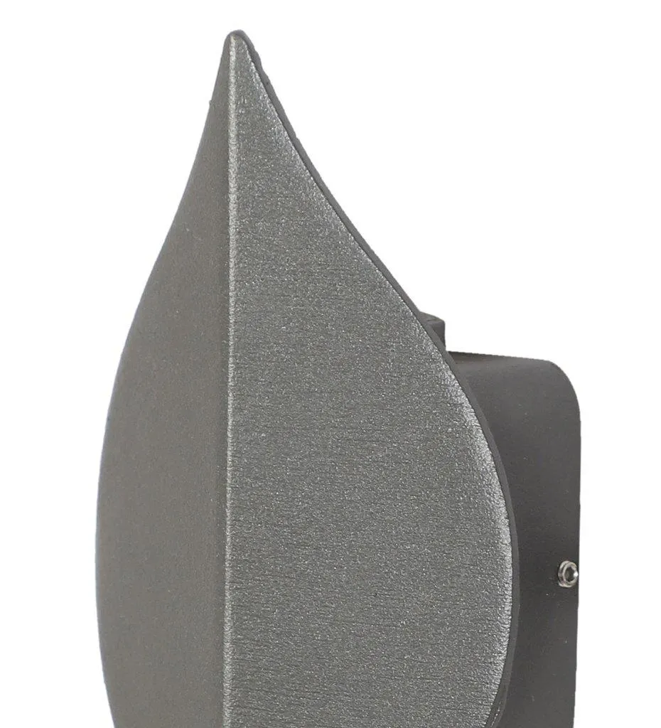 ELIANTE Grey Aluminium Outdoor Wall Light - 1019- 6W -Pepal