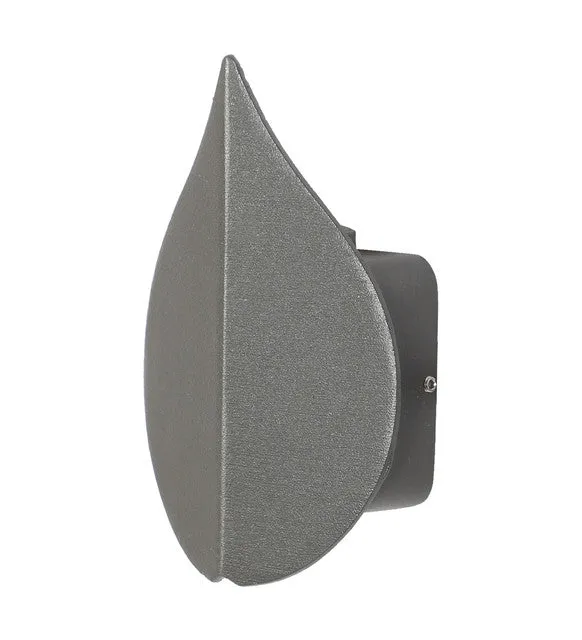 ELIANTE Grey Aluminium Outdoor Wall Light - 1019- 6W -Pepal