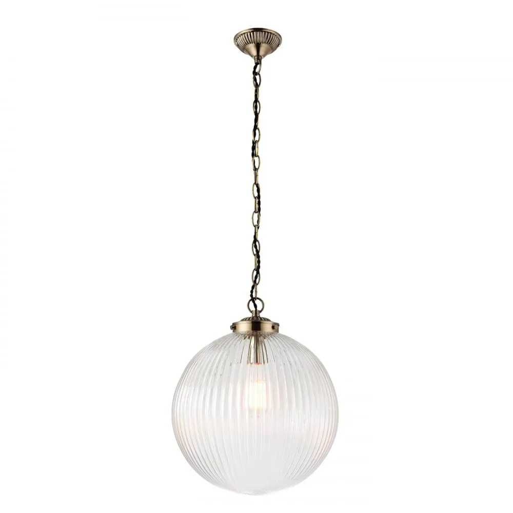 Endon 71124 Brydon Indoor Pendant Light Single