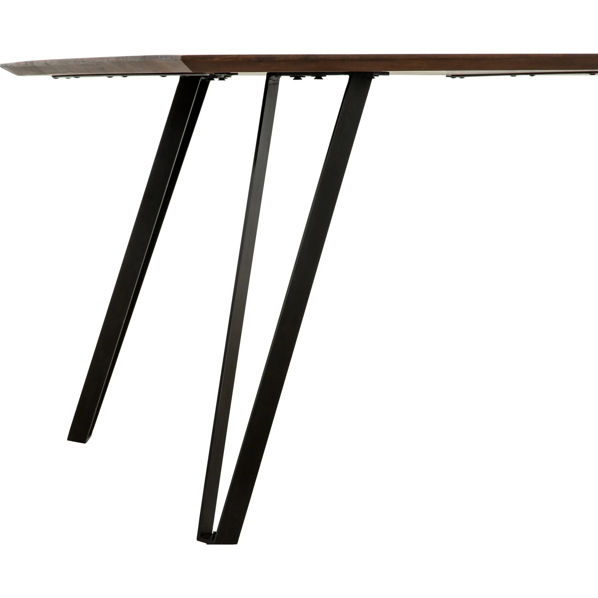 Evander Dining Bench - Brown/Black - (1568563K)