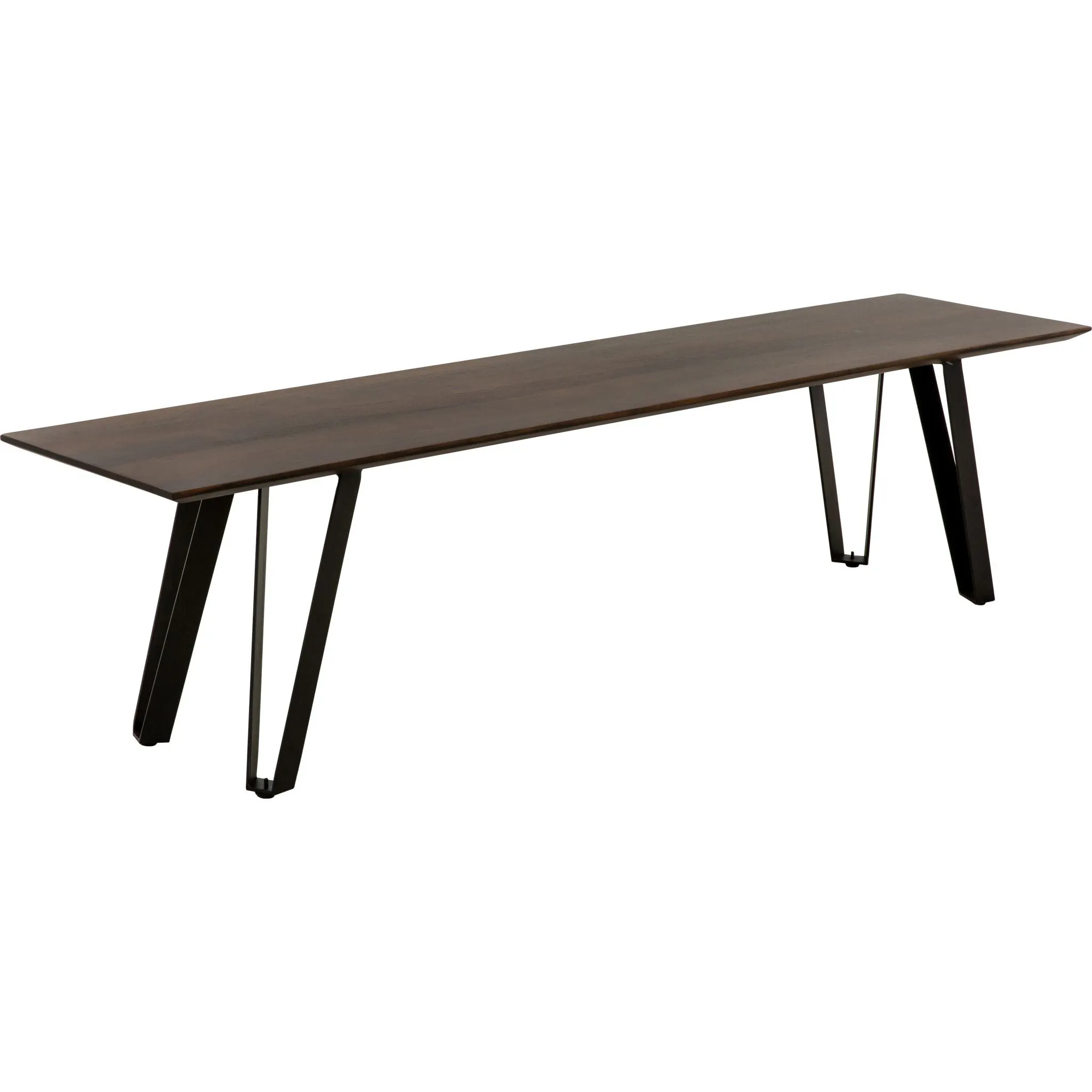 Evander Dining Bench - Brown/Black - (1568563K)