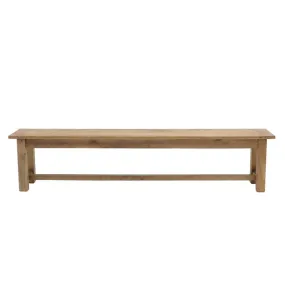Farmhouse Shabby Chic Bench Seat 210cm
