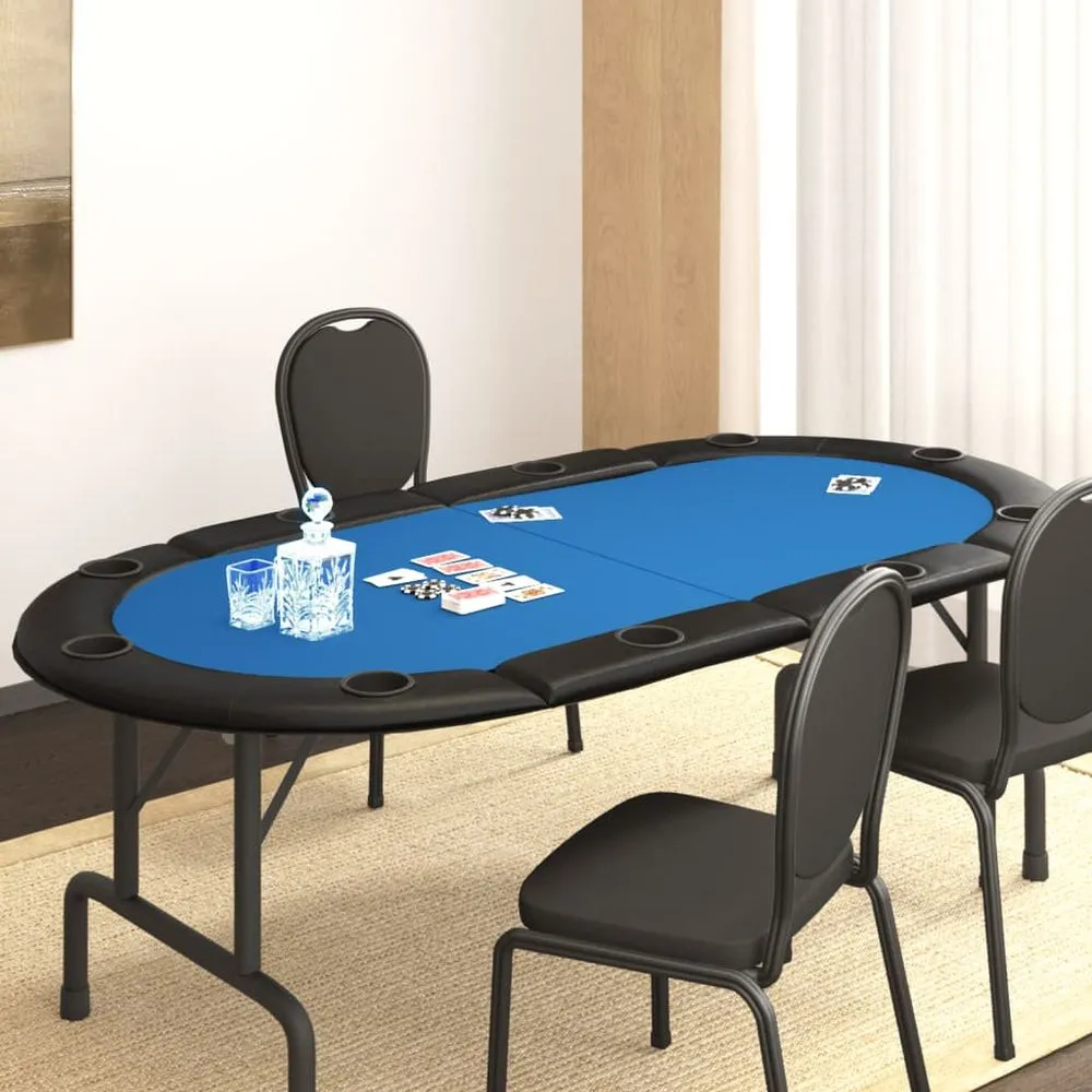 Folding Poker Table - 10 Player