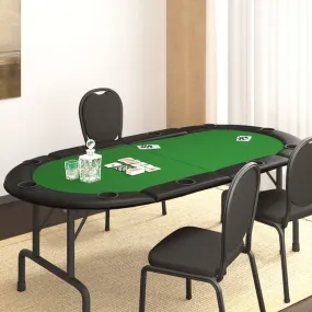 Folding Poker Table - 10 Player