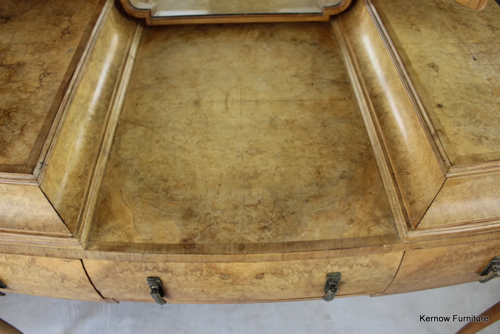 French Burr Maple Dressing Table
