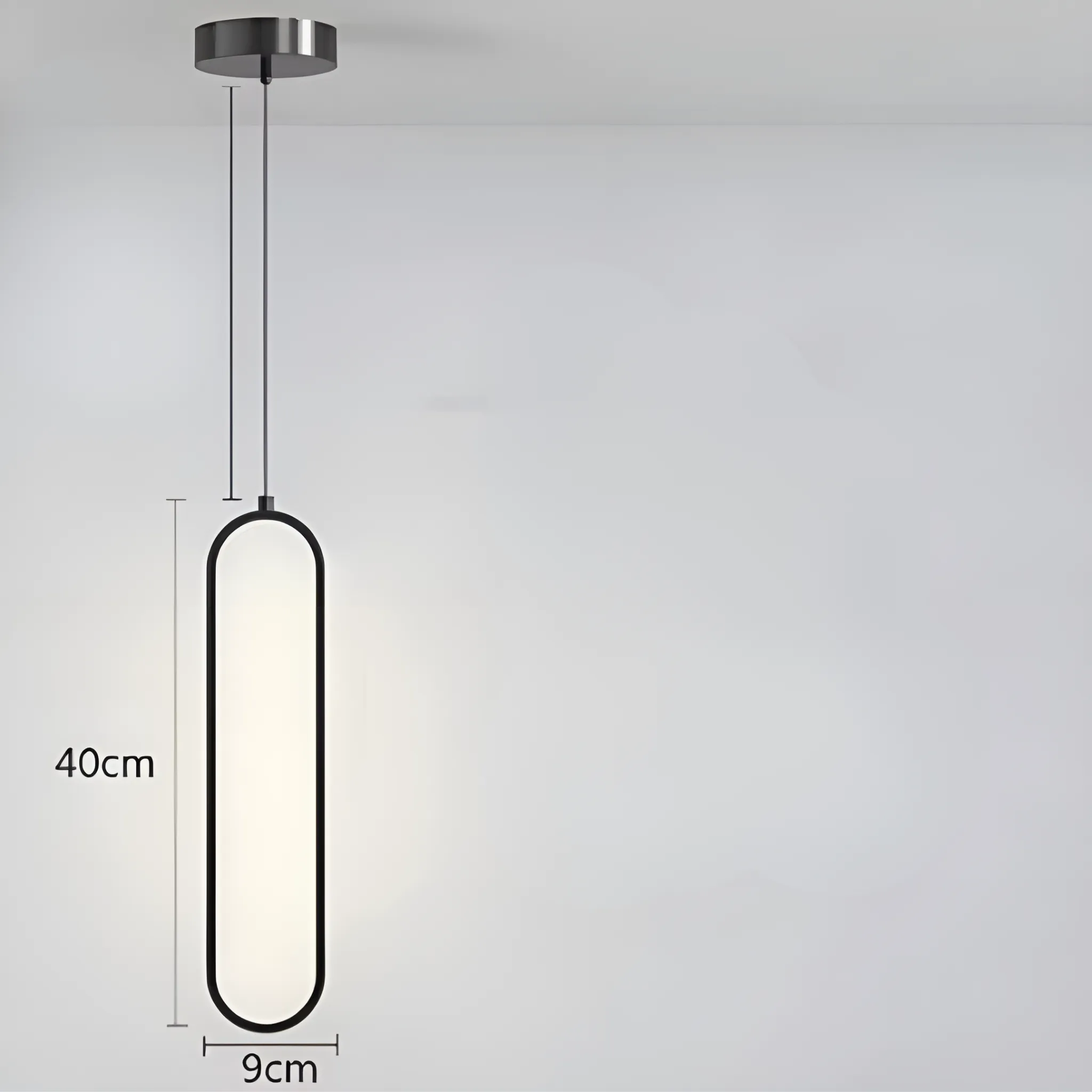 GildedGlow Light - Dekorative LED-Hängelampe