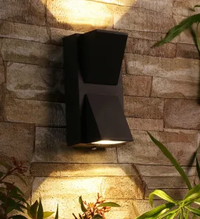Grey Metal Outdoor Wall Light -42103-WW - Included Bulb