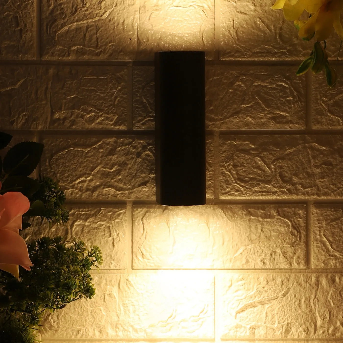 Grey Metal Outdoor Wall Light 42446-WW-GY-DU-DN