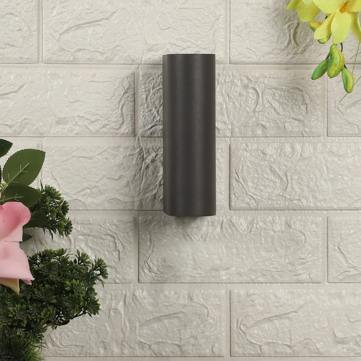 Grey Metal Outdoor Wall Light 42446-WW-GY-DU-DN