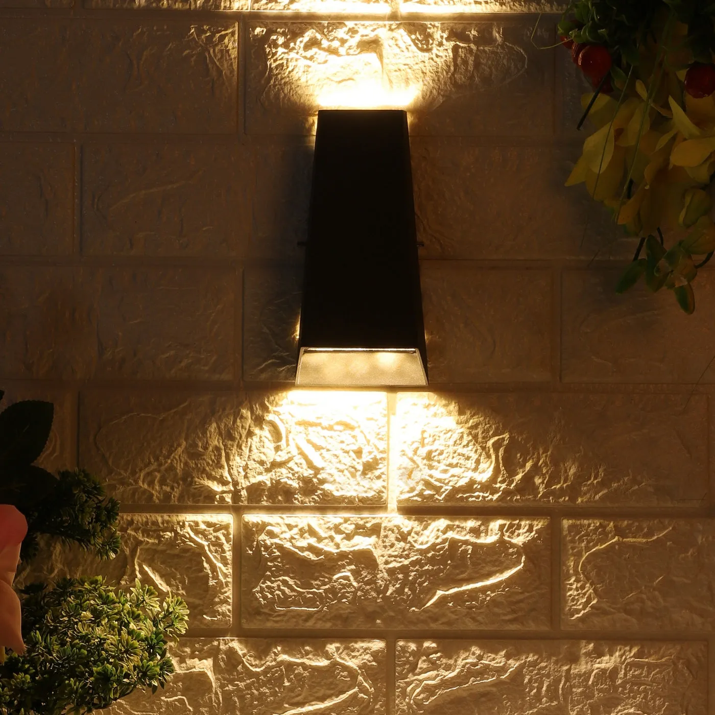 GreyMetal Outdoor Wall Light 42415-WW-GY-UP-DN