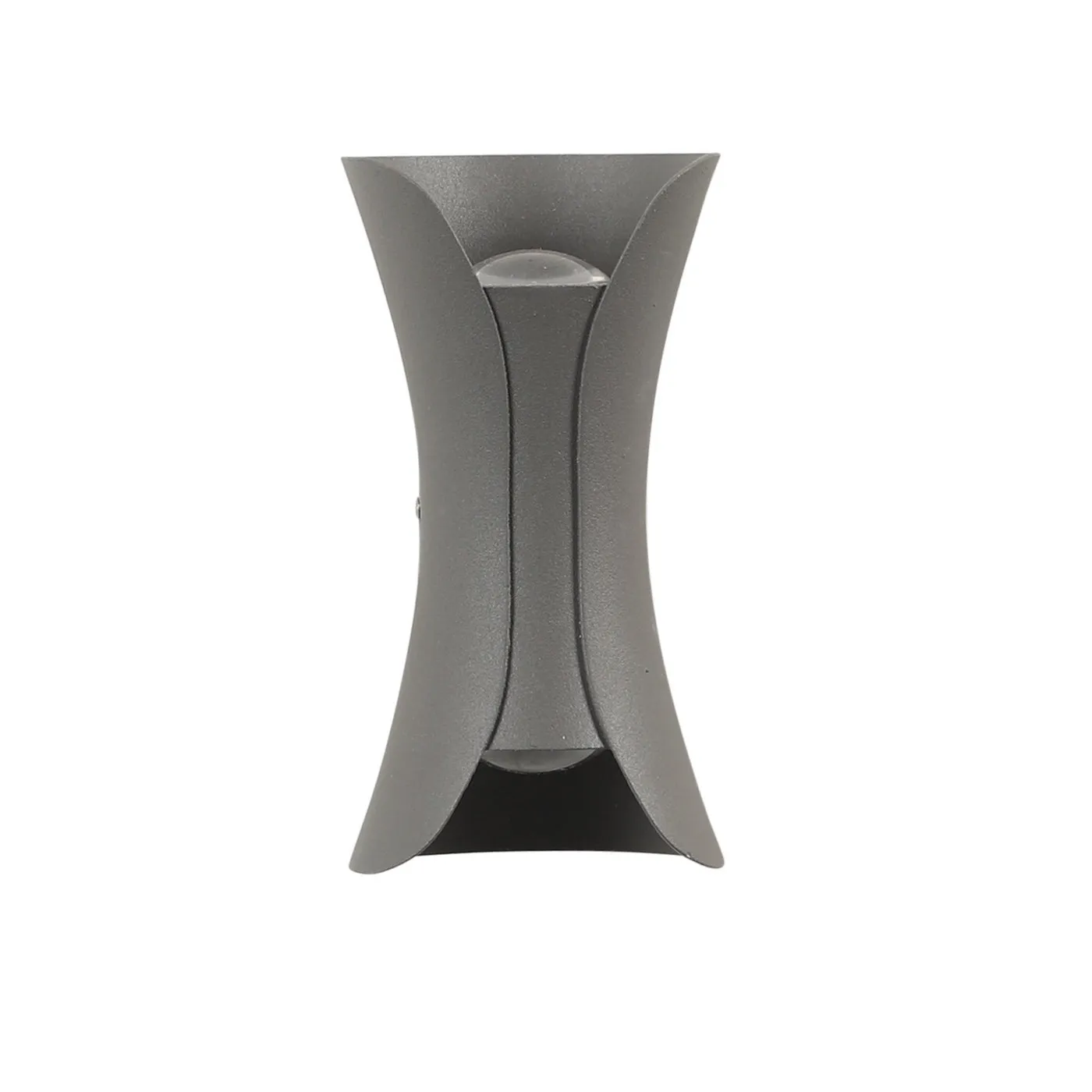 GreyMetal Outdoor Wall Light 42454-WW-GY-UP-DN
