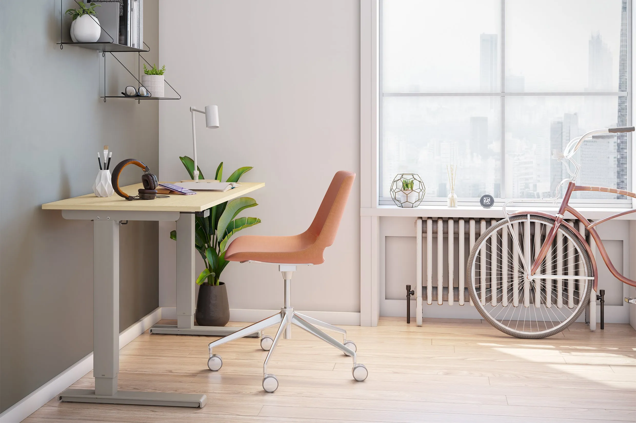 HighRise Electric Adjustable Sit/Stand Desk