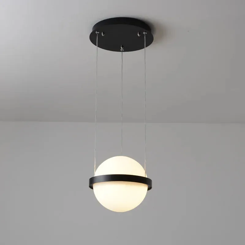 Led Glass Ball Pendant Light Plant Hanging Lamps