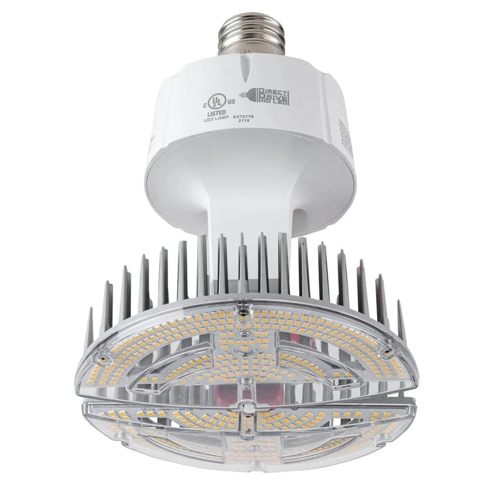LED HID Replacement Lamp, 100W, Multi Angle Adjustable Design, EX39 Base, 4000K, 120-277V Input, Direct Drive