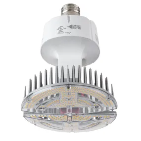 LED HID Replacement Lamp, 100W, Multi Angle Adjustable Design, EX39 Base, 4000K, 120-277V Input, Direct Drive