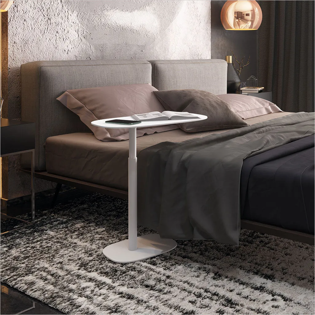 Lift Laptop Table - White