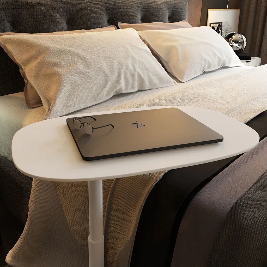 Lift Laptop Table - White